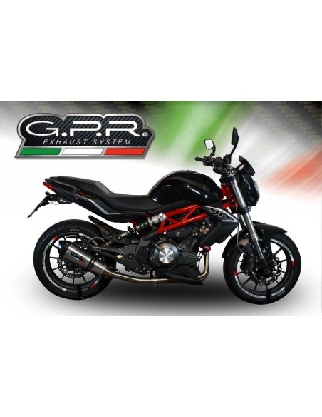 ESCAPE GPR Benelli Bn 302 S 2017/2024 e4 Grand Prix Evo Titanium Sistema Homologado