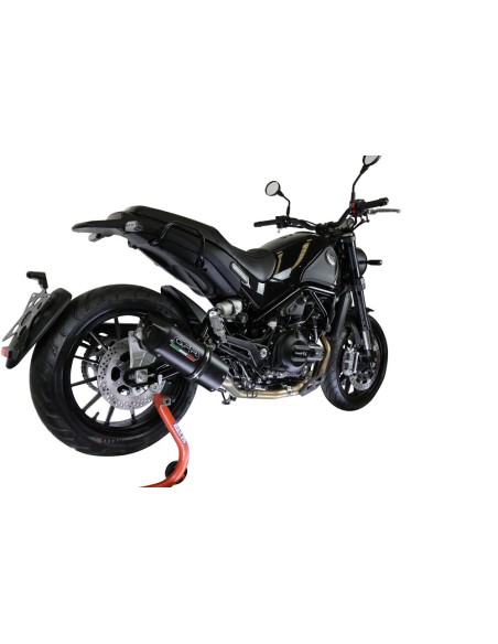 ESCAPE GPR Benelli Leoncino 500 2017/2024 Furore Evo4 Nero Sistema homologado con catalizador incluido