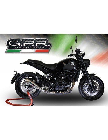 ESCAPE GPR Benelli Leoncino 500 Trail 2017/2024 Powercone Evo Sistema Homologado