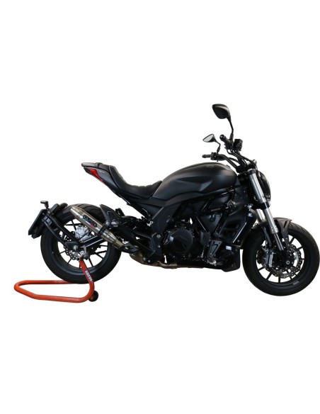 ESCAPE GPR Benelli 502 C 2021/2024 e5 Deeptone Inox Sistema Homologado