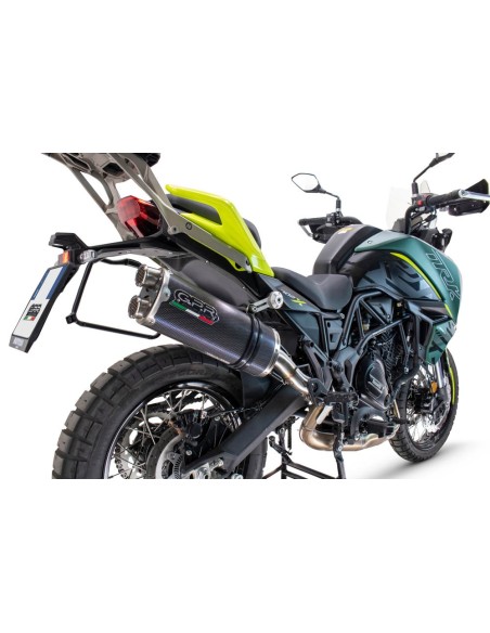 ESCAPE GPR Benelli Trk 702 2023/2024 e5 Dual Poppy Sistema Homologado