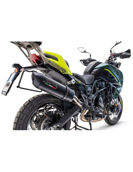 ESCAPE GPR Benelli Trk 702 X 2023/2024 e5 Furore Evo4 Nero Sistema Homologado