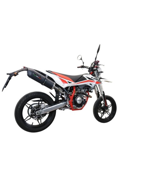 ESCAPE GPR Beta RR 125 4T Enduro LC 2019/2020 e4 Furore Evo4 Nero Sistema homologado con catalizador incluido