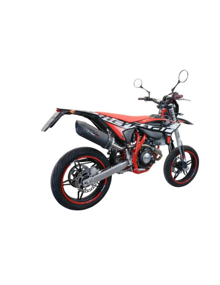 ESCAPE GPR Beta RR 125 4T Motard LC 2021/2024 e5 Furore Evo4 Nero Sistema homologado con catalizador incluido