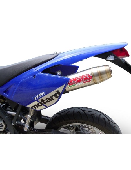 ESCAPE GPR Beta Rr 125 Enduro Ac 4t 2005/2009 Deeptone Inox Sistema Homologado