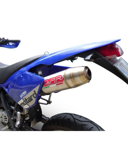 ESCAPE GPR Beta Rr 125 Enduro Ac 4t 2005/2009 Deeptone Inox Sistema Homologado