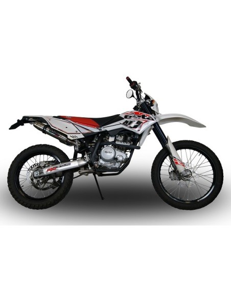 ESCAPE GPR Beta Rr 125 Enduro Lc 4t 2010/18 Deeptone Inox Sistema Homologado