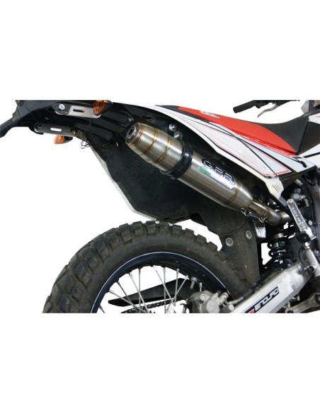 ESCAPE GPR Beta Rr 125 Enduro Lc 4t 2010/18 Deeptone Inox Sistema Homologado