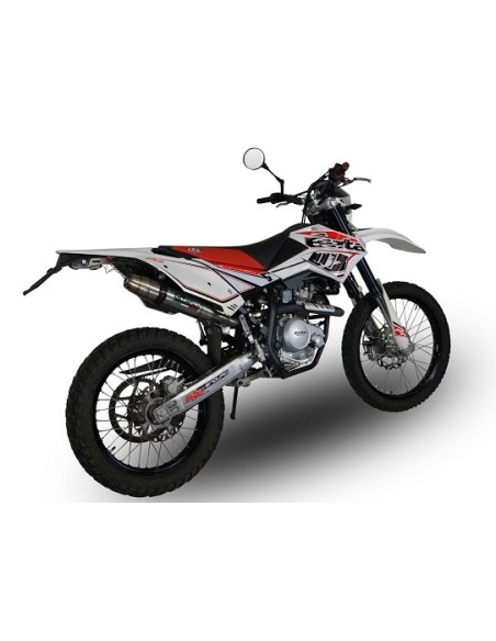 ESCAPE GPR Beta Rr 125 Enduro Lc 4t 2010/18 Deeptone Inox Sistema Homologado