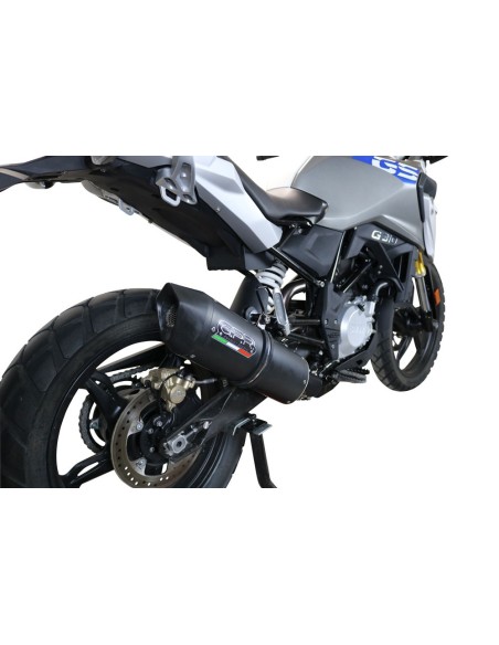 ESCAPE GPR Bmw G 310 Gs 2017/2021 e4 Furore Evo4 Nero Sistema homologado con catalizador incluido