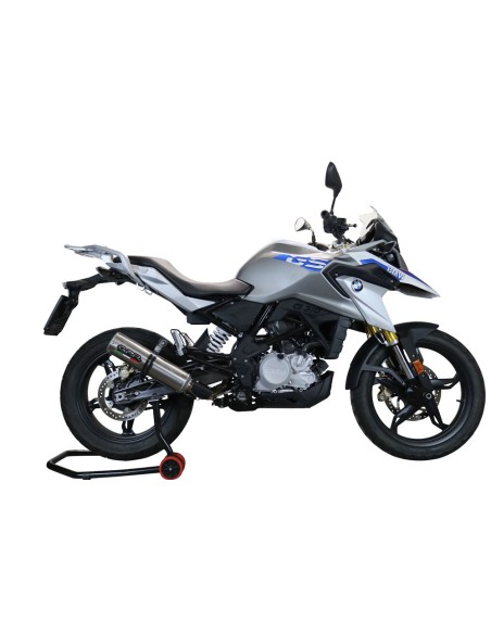 ESCAPE GPR Bmw G 310 Gs 2017/2021 e4 M3 Titanium Natural Sistema homologado con catalizador incluido