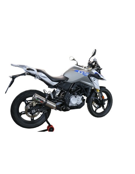ESCAPE GPR Bmw G 310 Gs 2017/2021 e4 M3 Titanium Natural Sistema homologado con catalizador incluido