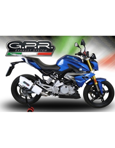 ESCAPE GPR Bmw G 310 R 2017/2021 e4 Albus Evo4 Sistema homologado con catalizador incluido