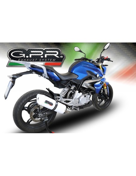 ESCAPE GPR Bmw G 310 R 2017/2021 e4 Albus Evo4 Sistema homologado con catalizador incluido