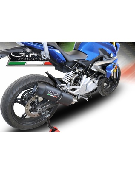 ESCAPE GPR Bmw G 310 R 2017/2021 e4 Furore Evo4 Nero Sistema homologado con catalizador incluido