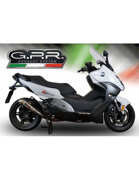 ESCAPE GPR Bmw C 650 Sport 2016/2020 e4 Powercone Evo Sistema Homologado