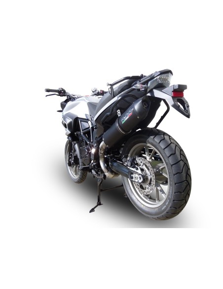 ESCAPE GPR Bmw F 700 Gs 2016/2018 e4 Furore Evo4 Nero Sistema Homologado