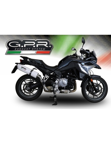 ESCAPE GPR Bmw F 750 Gs 2021/2024 e5 Albus Evo4 Sistema Homologado
