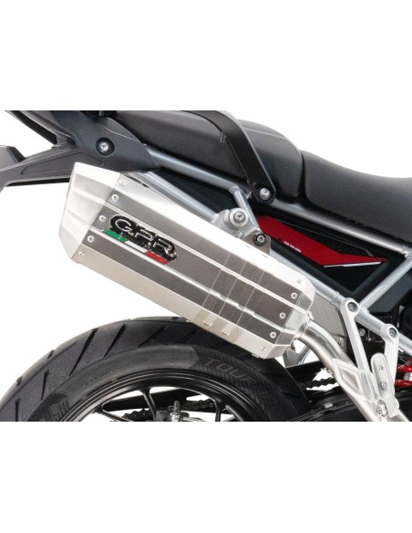 ESCAPE GPR Bmw F 800 Gs 2008/2015 Hyper Sonic Inox Sistema Homologado