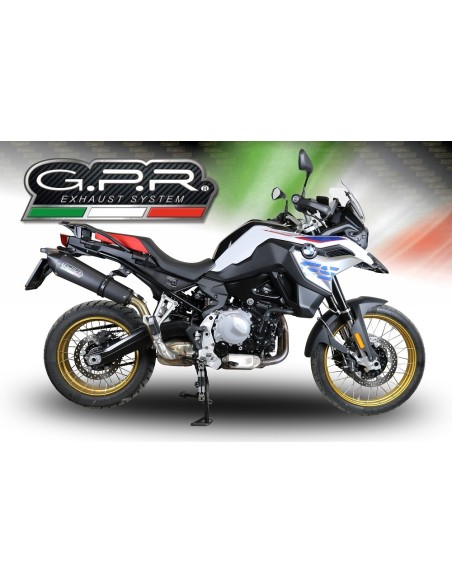 ESCAPE GPR Bmw F 800 Gs 2024/2025 e5 Grand Prix Evo Black Titanium Sistema Homologado