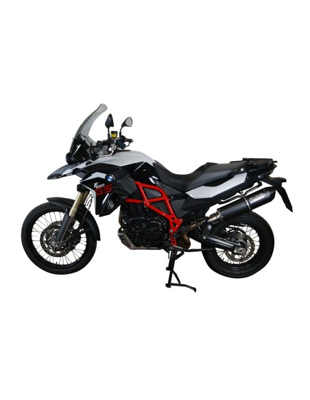 ESCAPE GPR Bmw F 800 GS Adventure 2016/2018 e4 Furore Evo4 Nero Sistema Homologado
