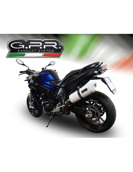 ESCAPE GPR Bmw F 800 R 2009/2014 Albus Ceramic Sistema Homologado