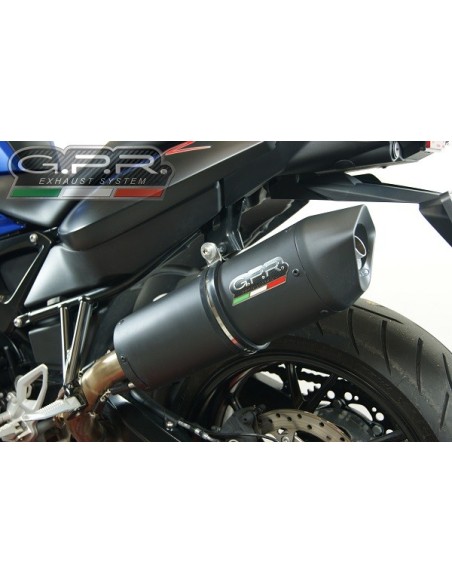 ESCAPE GPR Bmw F 800 R 2015/2016 Furore Nero Sistema Homologado