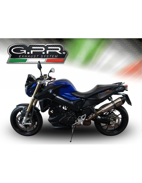 ESCAPE GPR Bmw F 800 R 2015/2016 Grand Prix Evo Titanium Sistema Homologado