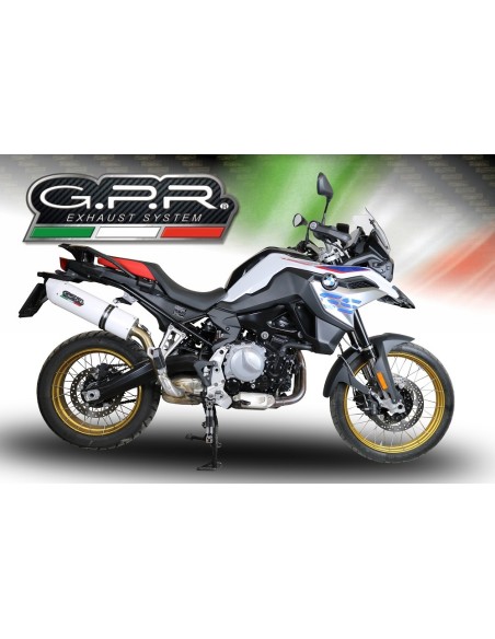 ESCAPE GPR Bmw F 850 Gs - Adventure 2018/2020 e4 Albus Evo4 Sistema Homologado