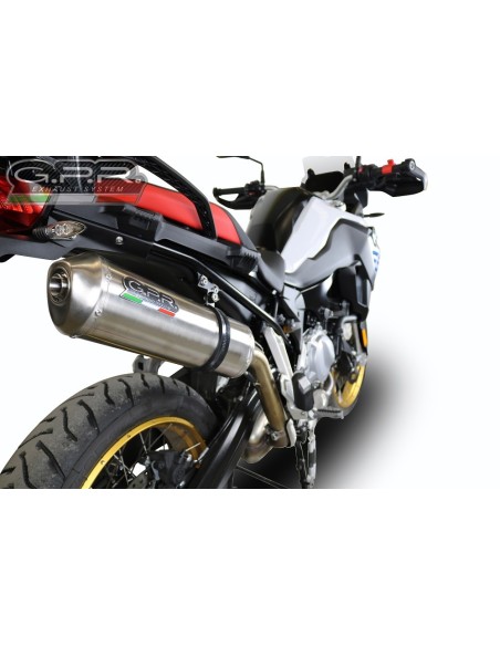 ESCAPE GPR Bmw F 850 Gs - Adventure 2018/2020 e4 Satinox Sistema Homologado