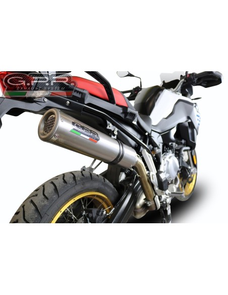 ESCAPE GPR Bmw F 850 Gs - Adventure 2021/2024 e5 M3 Inox Sistema Homologado