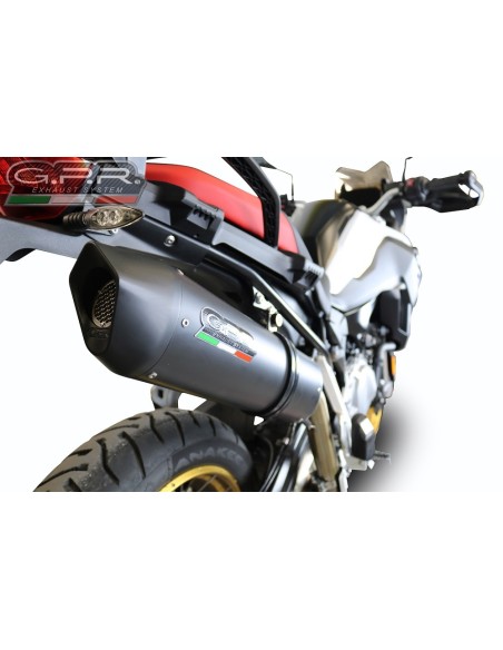 ESCAPE GPR Bmw F 900 Gs Adventure 2024/2025 e5 Furore Evo4 Nero Sistema Homologado