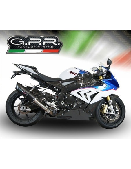ESCAPE GPR Bmw S 1000 RR - M 2015/2016 Furore Nero Sistema Homologado