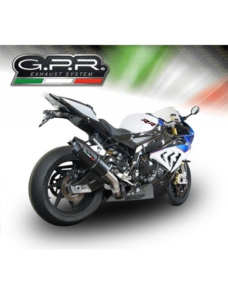 ESCAPE GPR Bmw S 1000 RR - M 2015/2016 Furore Nero Sistema Homologado