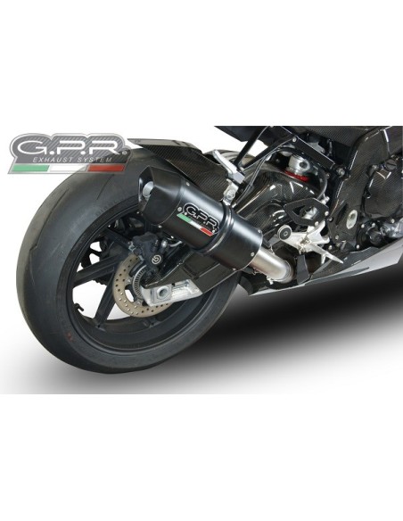 ESCAPE GPR Bmw S 1000 RR - M 2015/2016 Furore Nero Sistema Homologado