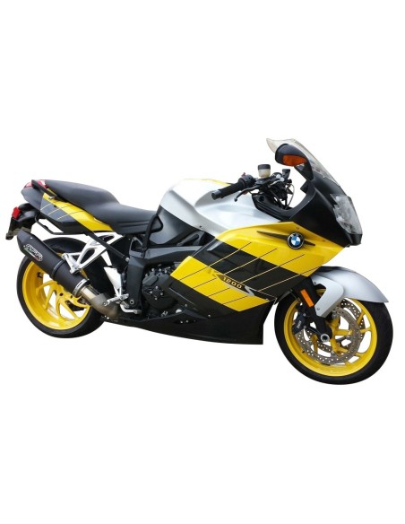 ESCAPE GPR Bmw K 1200 S - R 2004/2008 Furore Nero Sistema homologado con catalizador incluido