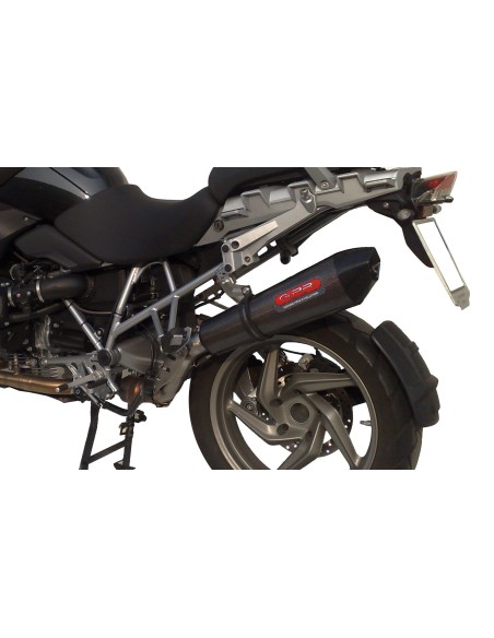 ESCAPE GPR Bmw R 1200 Gs Adventure 2010/2013 Furore Nero Sistema Homologado