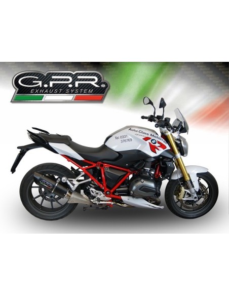 ESCAPE GPR Bmw R 1200 R-Lc 2015/2016 Furore Nero Sistema Homologado