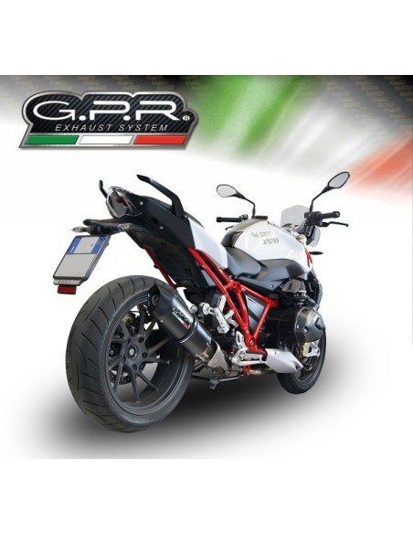 ESCAPE GPR Bmw R 1200 R-Lc 2015/2016 Furore Nero Sistema Homologado