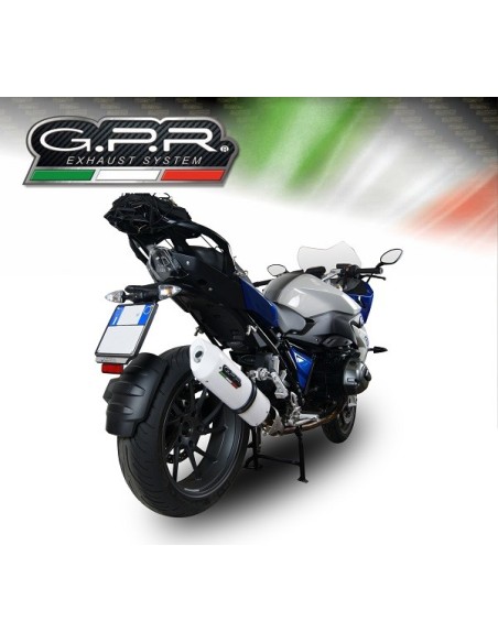 ESCAPE GPR Bmw R 1200 Rs Lc 2015/2016 Albus Ceramic Sistema Homologado