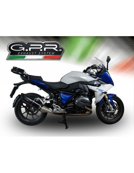 ESCAPE GPR Bmw R 1200 Rs Lc 2015/2016 Furore Nero Sistema Homologado