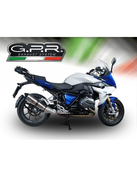 ESCAPE GPR Bmw R 1200 Rs Lc 2017/2019 e4 Grand Prix Evo Titanium Sistema Homologado