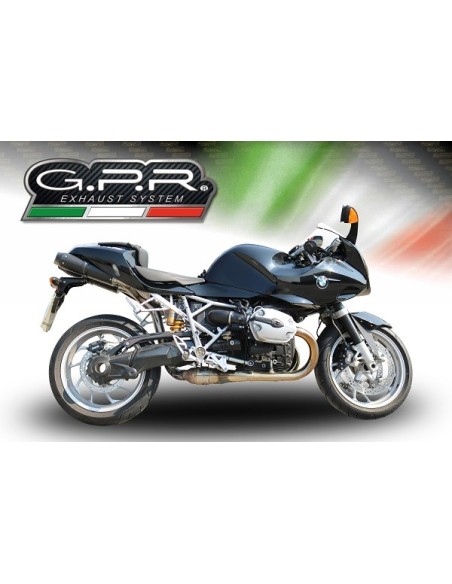 ESCAPE GPR Bmw R 1200 S 2006/2008 Furore Poppy Sistema Homologado