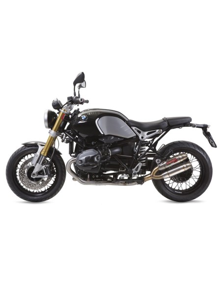 ESCAPE GPR Bmw R Nine-T 1200 Pure - Racer - Urban - Scrambler G/S 2017/2023 e4 Deeptone Inox Sistema homologado con cataliza ...