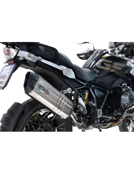 ESCAPE GPR Bmw R 1250 Gs Adventure 2019/2020 e4 Hyper Sonic Titanium Sistema Homologado
