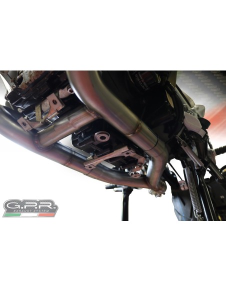 ESCAPE GPR Bmw R 1250 Gs Adventure 2019/2020 e4 Decatalizzatore Sistema racing