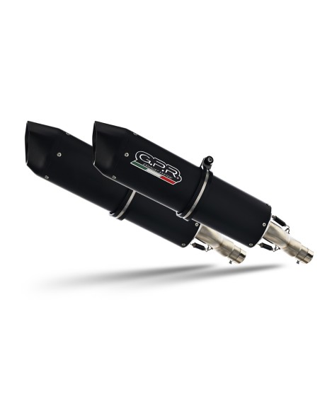 ESCAPE GPR Bmw K 1600 Gtl 2021/2025 e5 Furore Evo4 Nero Sistema Homologado