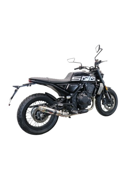 ESCAPE GPR Brixton CroSsfire 500 X 2020-2021 Deeptone Inox Sistema Homologado