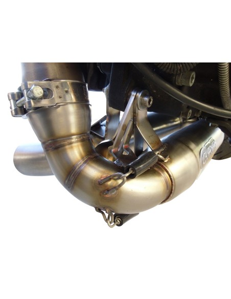 ESCAPE GPR Buell Xb 12 2003/2007 reverse line Deeptone Inox Sistema Homologado