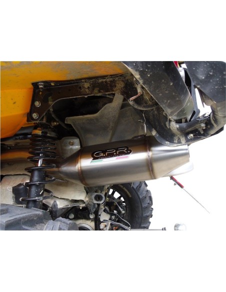 ESCAPE GPR Can Am Outlander 500 2013/2015 Deeptone Atv Sistema Homologado